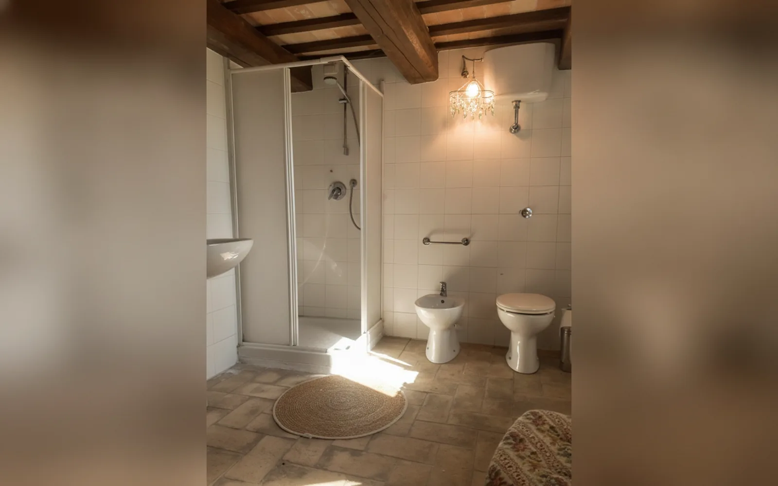 Camera con bagno privato — Casa Viale Marconi, Monte San Pietrangeli (Marche) (foto 11)